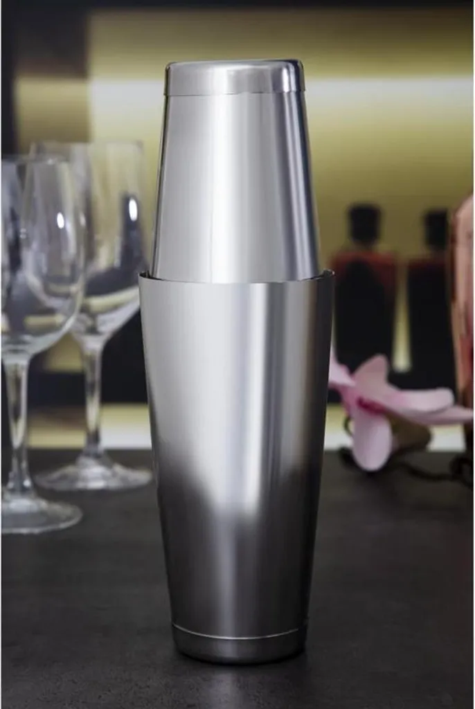 Lacor Shaker da cocktail Boston in acciaio inox (Shaker da cocktail