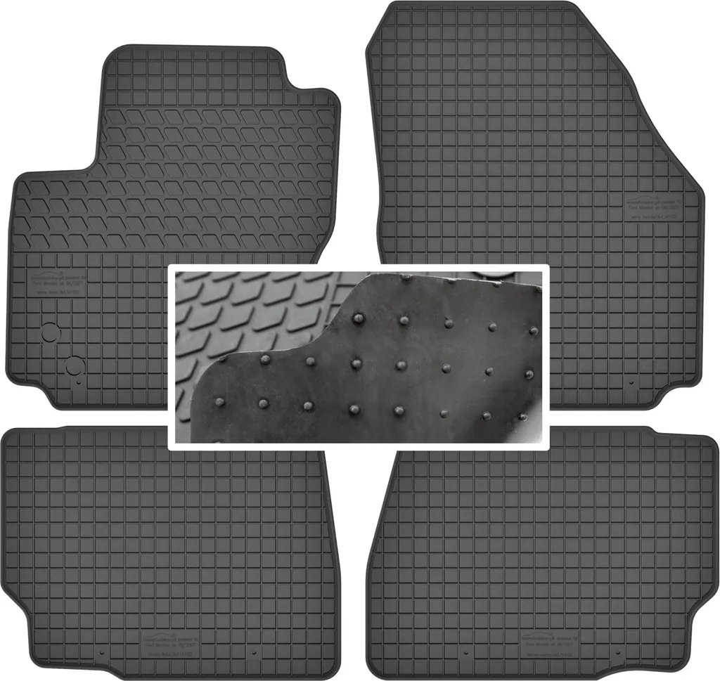 Tappetini Gomma Ford Mondeo Mk4 2007-2014 | Su Misura Inodore