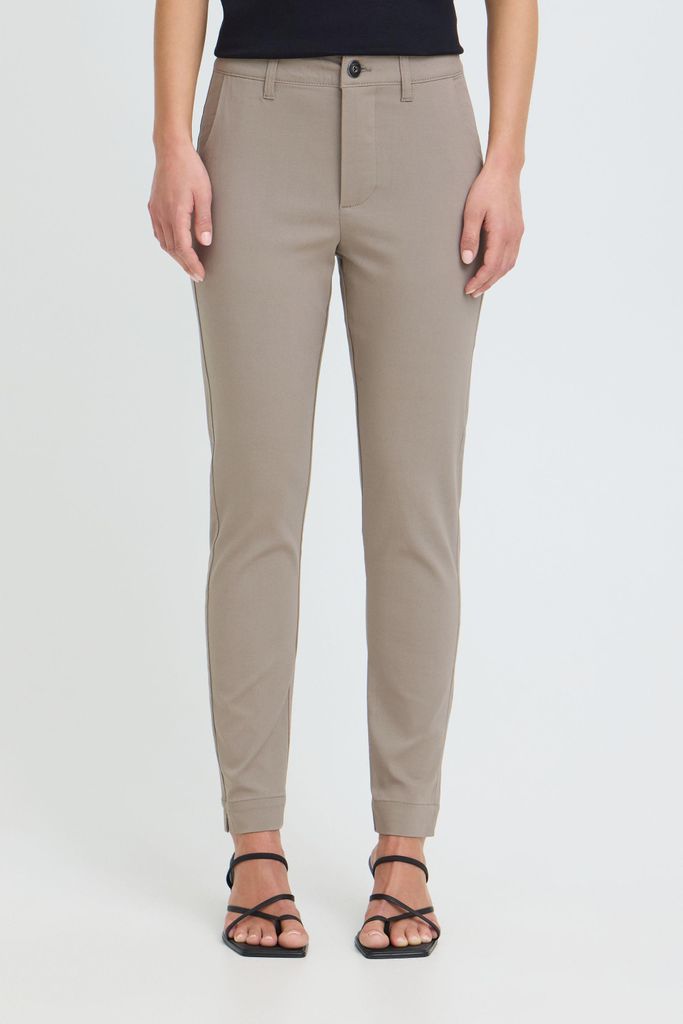 Oxmo OXKeily Damen Chino Hose Stoffhose Slim Fit