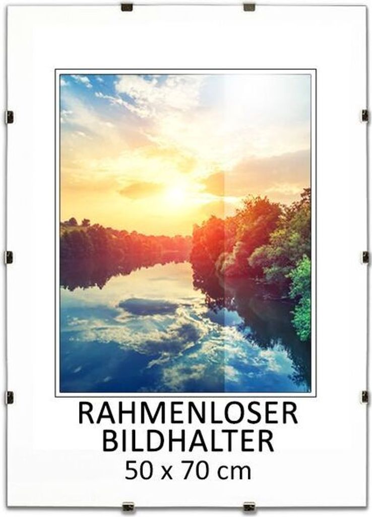 MG Design Bezrámový obrazový rám, klipový rám 50 x 70 cm - Obrázek produktu 1