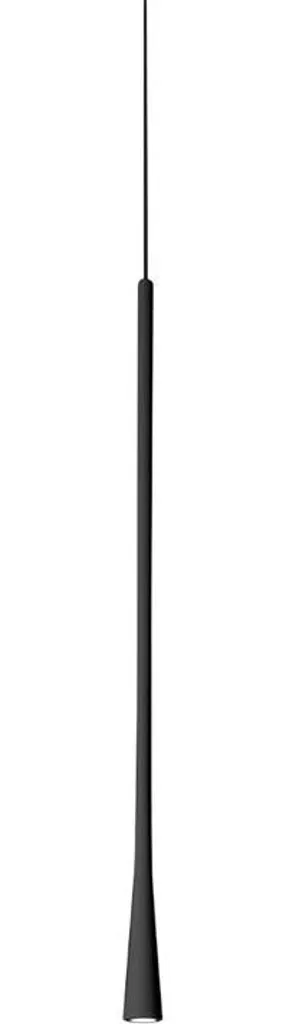 Suspension LED Noire : Solution d'Éclairage Design pour Plafonds Hauts