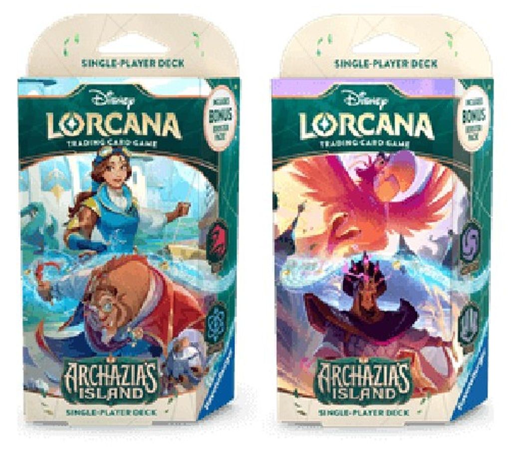Lorcana Archazias Island: 2 Starter Deck Set Zdjęcie produktu 