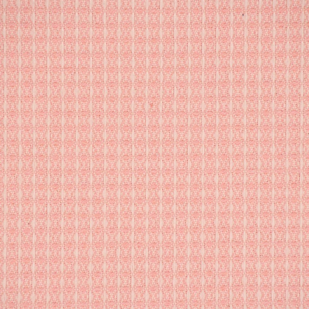 Dekostoff Waffelrelief Kästchenstruktur Honeycomb rosa 1,30m Breite