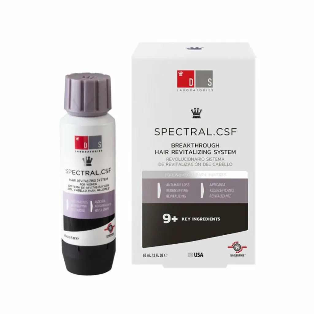 Spectral CSF 60ml: Siero Anti-Caduta Donna Avanzato con Nanoxidil 5%