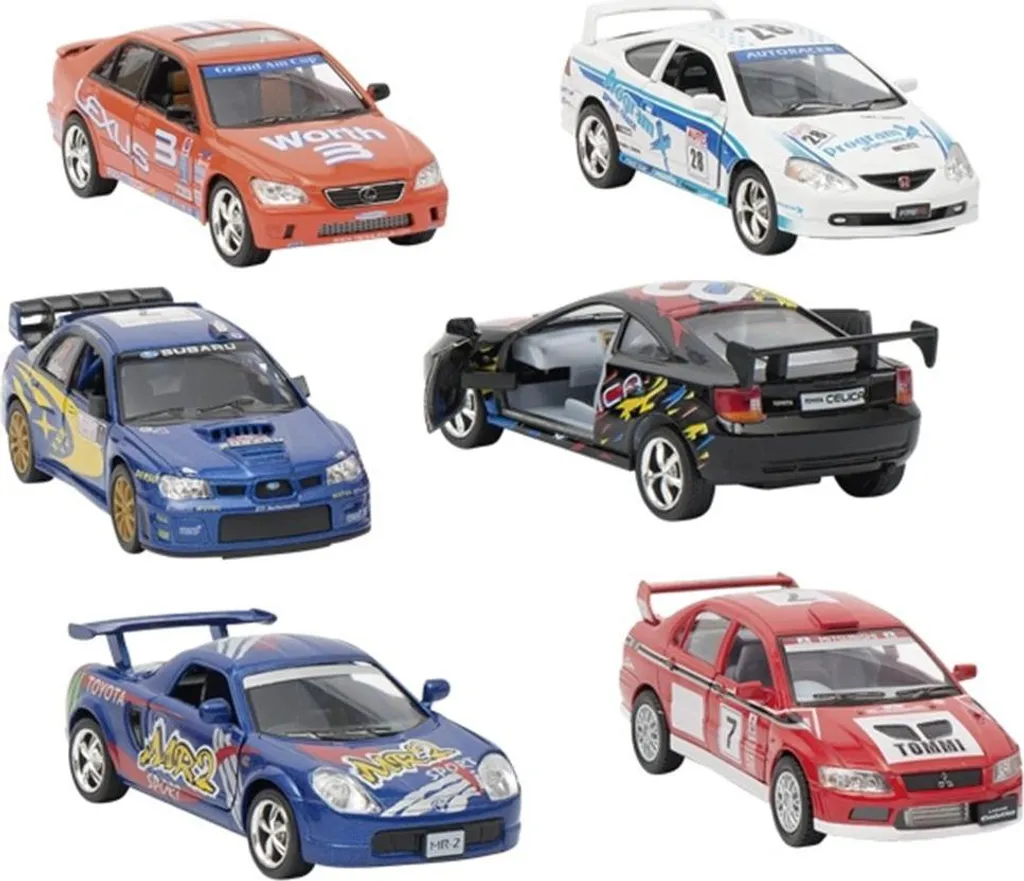 Voiture miniature de collection Goki Street Racers en métal injecté 1:36