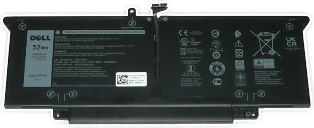 Dell - Laptop-Batterie - Lithium-Ionen - 6500 mAh - 52 Wh - für Latitude 7310, 7410