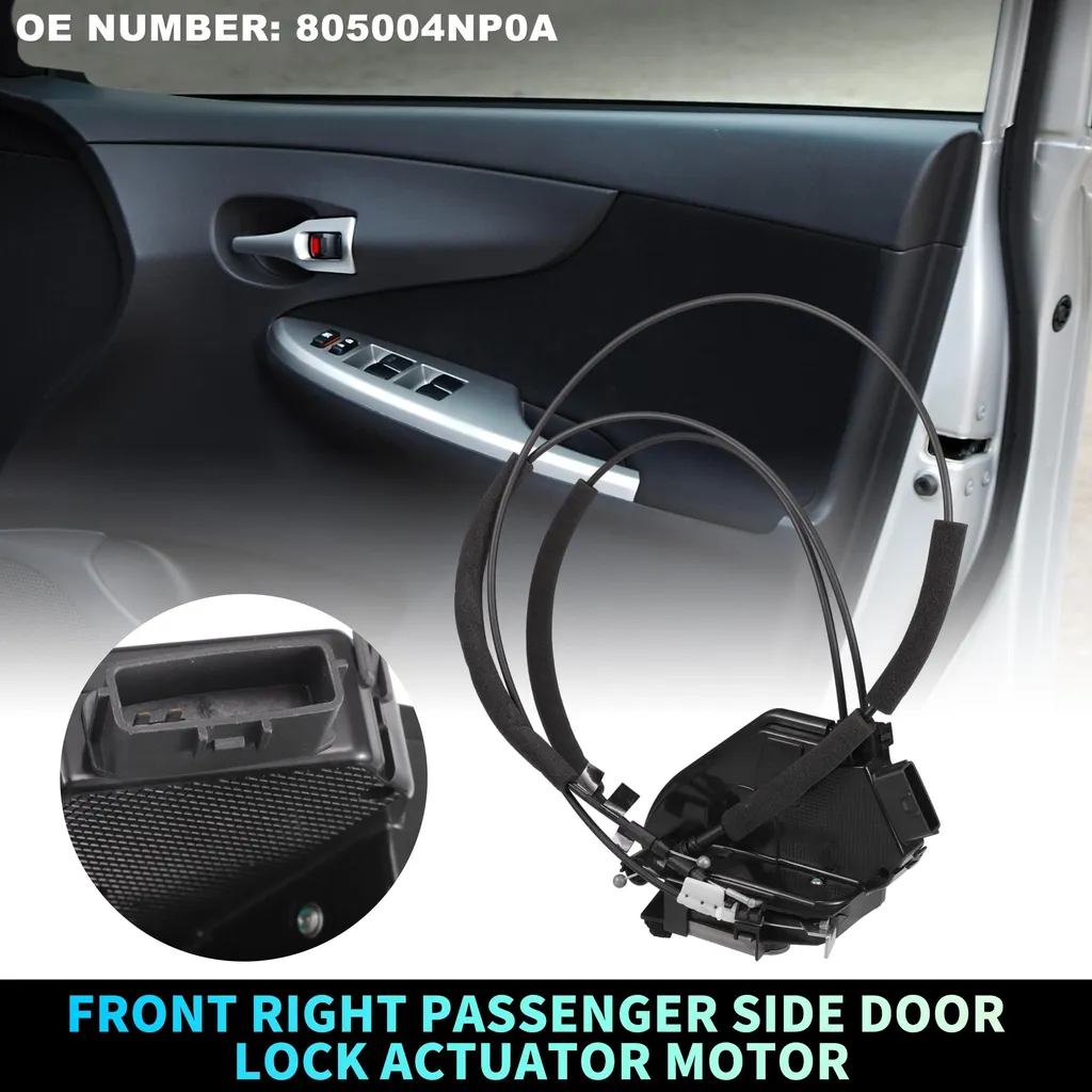 Actionneur de Porte 805004NP0A avec Câble Renforcé pour Nissan Leaf