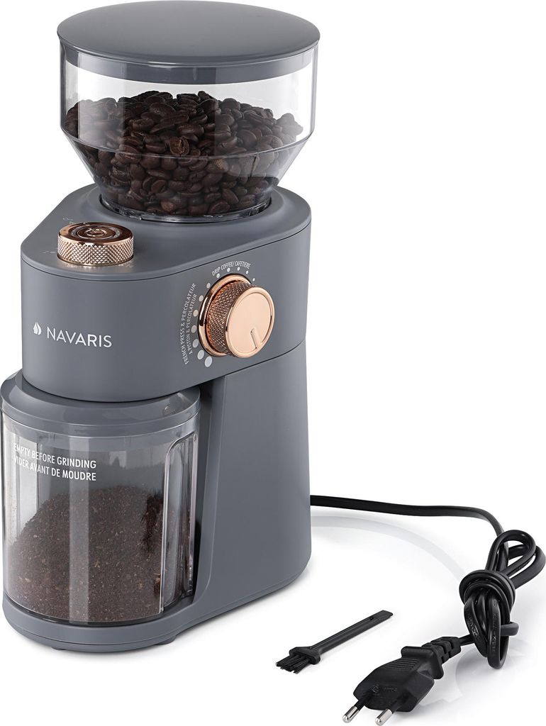 Navaris Elektrický mlýnek na kávu s nerezovým kotoučem - Obrázek produktu 