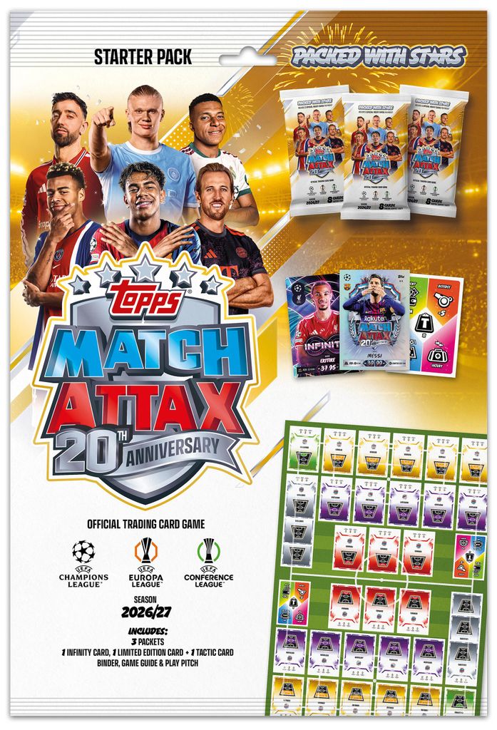 Topps Match Attax Champions League 2026/27 Starterpack Produktbild 