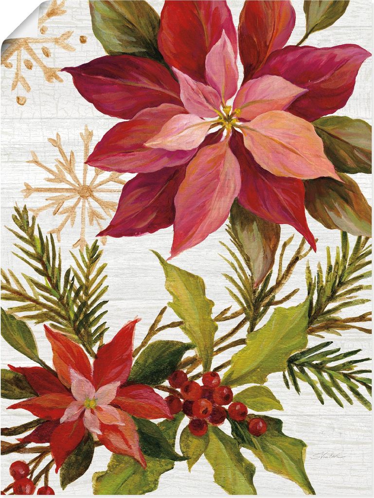 ARTland Poster Christmas Moments III No Words Größe: 60x80 cm
