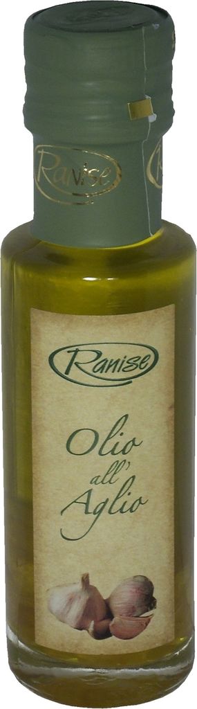 Olivenöl mit Knoblauch 100 ml. - Ranise