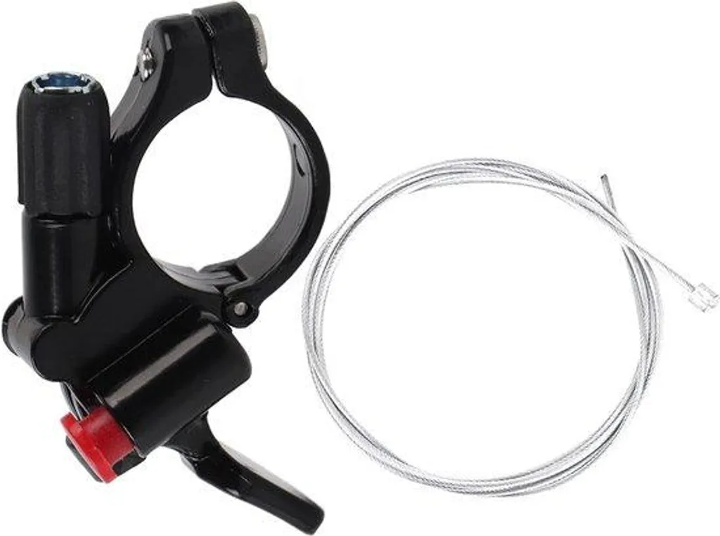 Commande déportée 12V pour verrouiller la fourche VTT durant l'effort