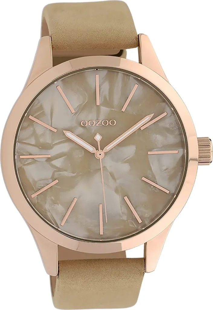 Oozoo Timepieces D2UOC10070 Montre Femme Analogique Quartz Sable 40mm