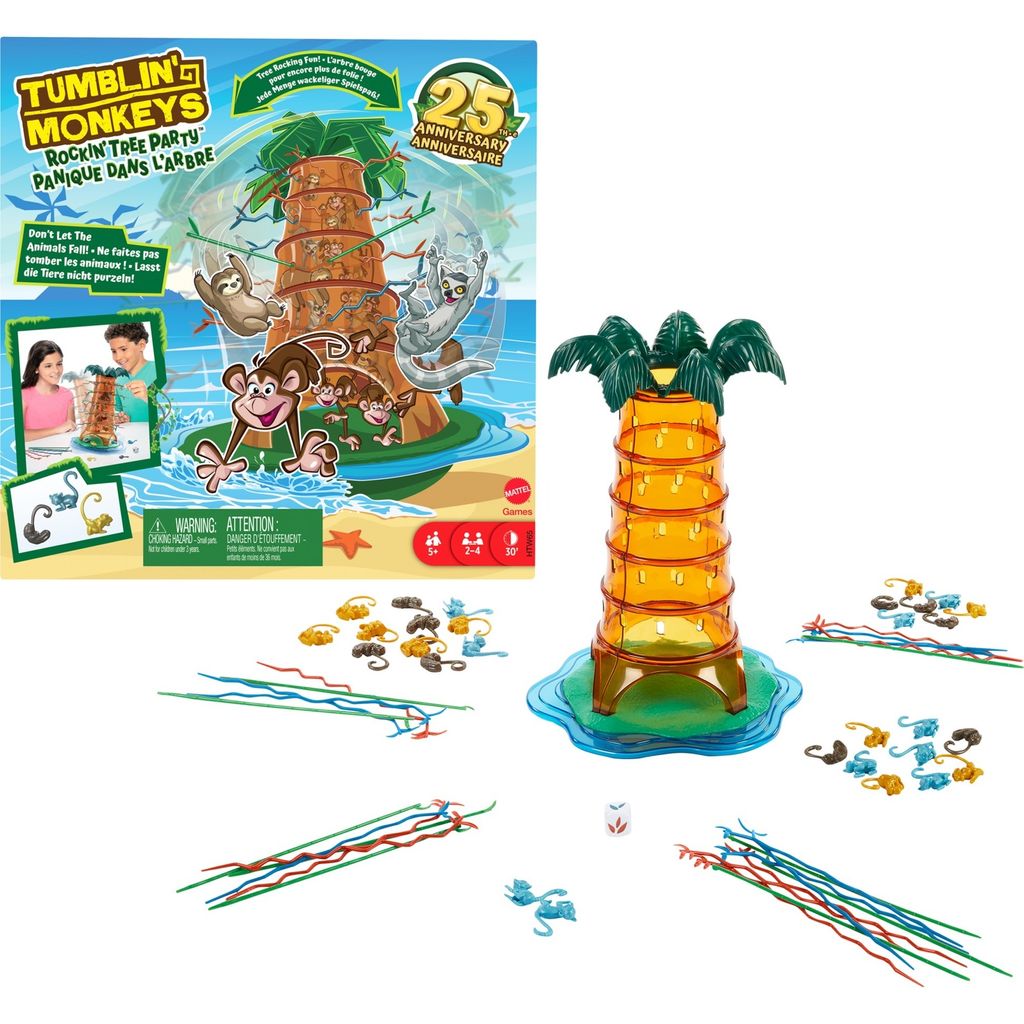 Mattel S.O.S. Affenalarm: Schaukelpalmen-Party Produktbild 