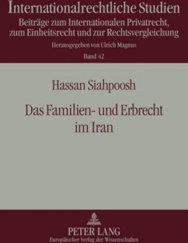 Das Familien- und Erbrecht im Iran