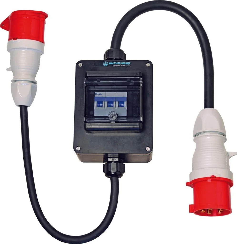Walther Werke Câble adaptateur CEE 64Z0102 pour branchement industriel