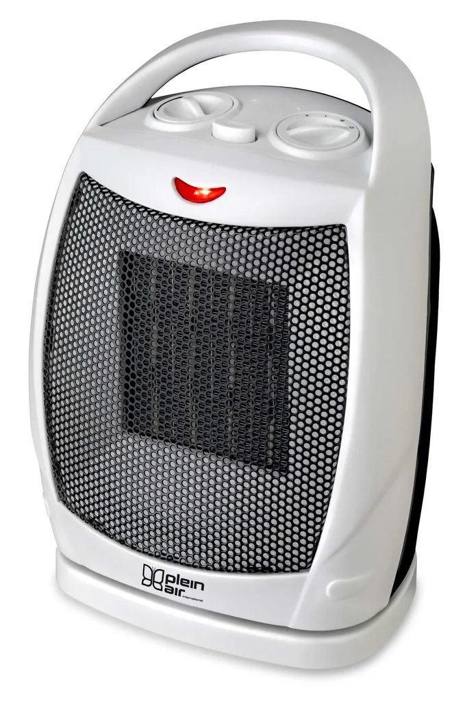 Chauffage soufflant 1500W blanc Kemper CM-1500 d’appoint efficace