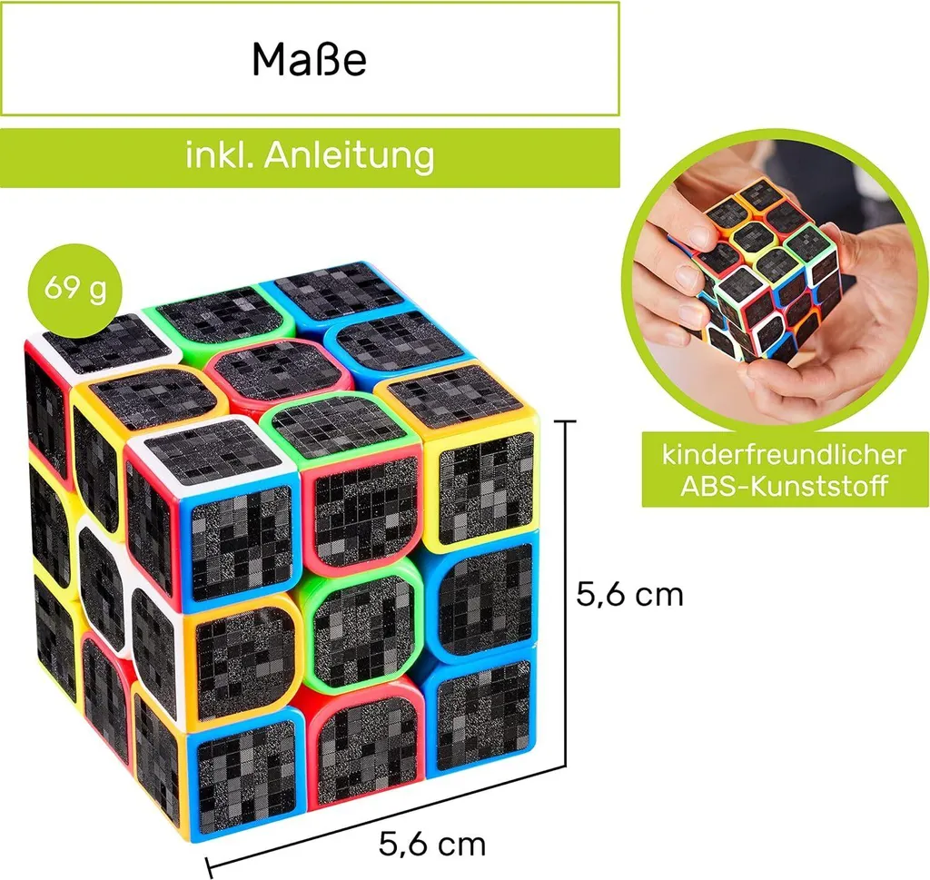 Casse-tête Cube 3x3 New York : Le Speed Cube Fluide pour Tous Niveaux - 2