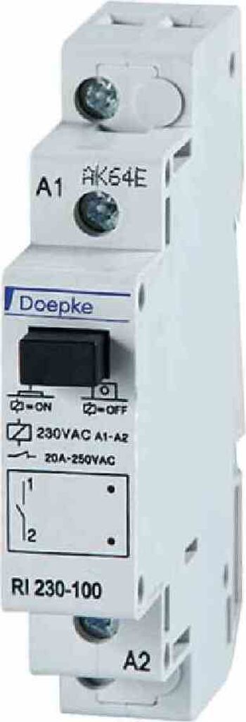 DOEPKE&CO. Installationsrelais 1TE mech REG 1S 1Ö 230V/AC