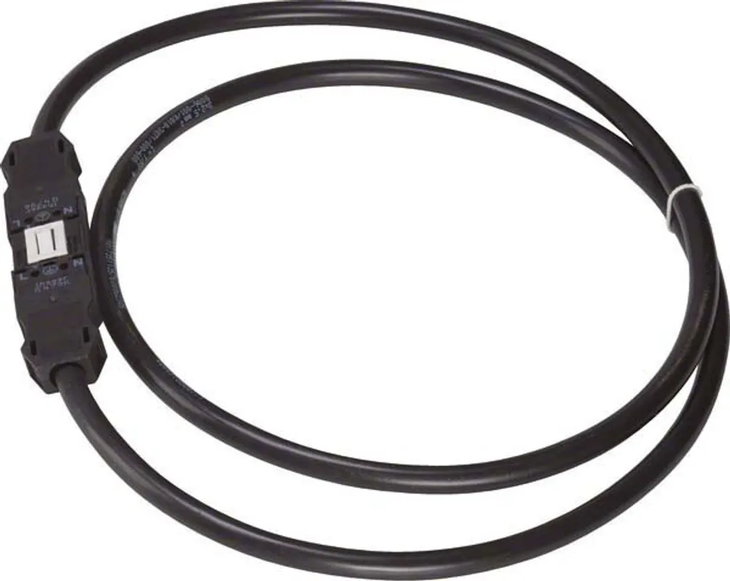 Câble de raccordement Winsta 3x2.5 1.5m Tehalit GKWAD03015 Noir PVC