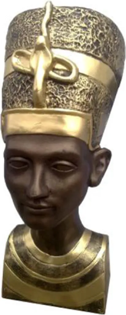 Statue Égyptienne Néfertiti - Buste de Collection Décoratif 25cm