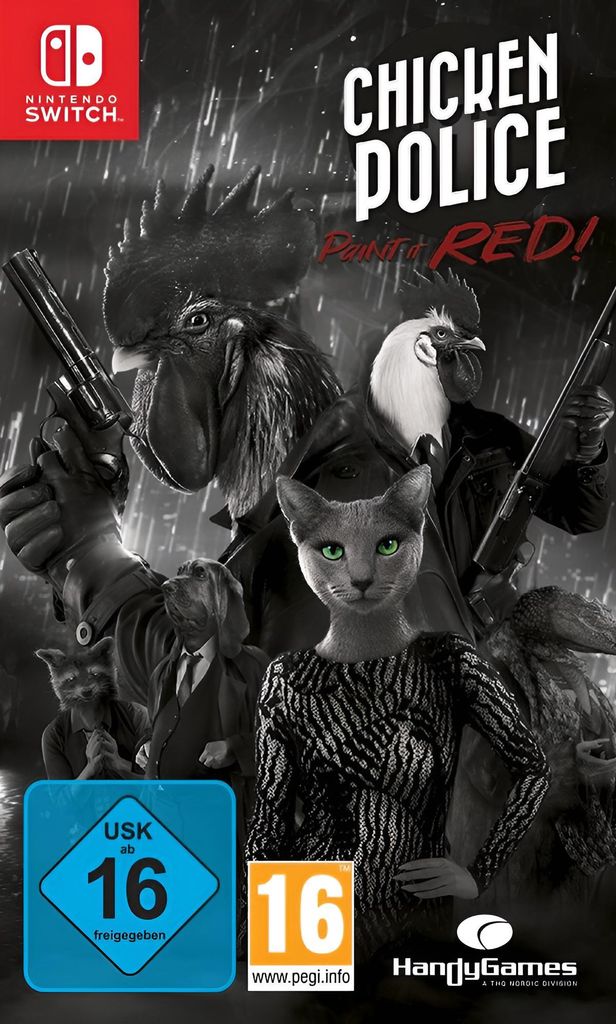 HandyGames Chicken Police: Paint it Red!, M (Reif) Produktbild 