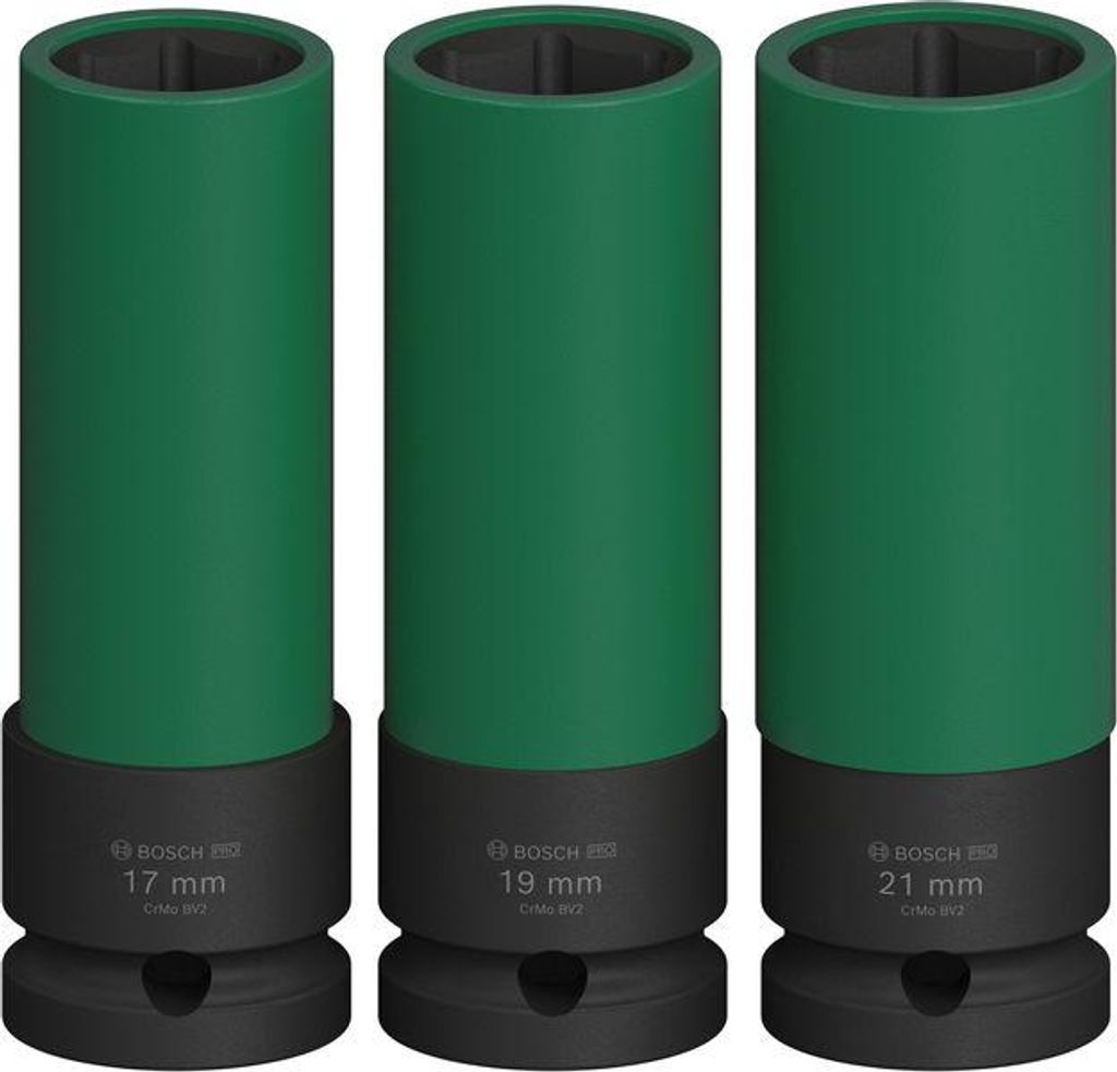 PRO Impact Steckschlüssel-Set mit PET-Abdeckungen, 1/2", Produktbild 