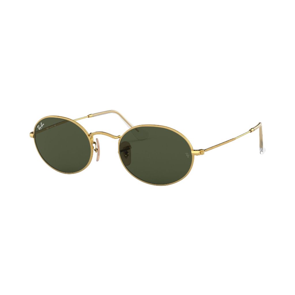 Ray-Ban OVAL, Erwachsener, Uni, Oval, Gold, Nicht-polarisierte Linse, Metall