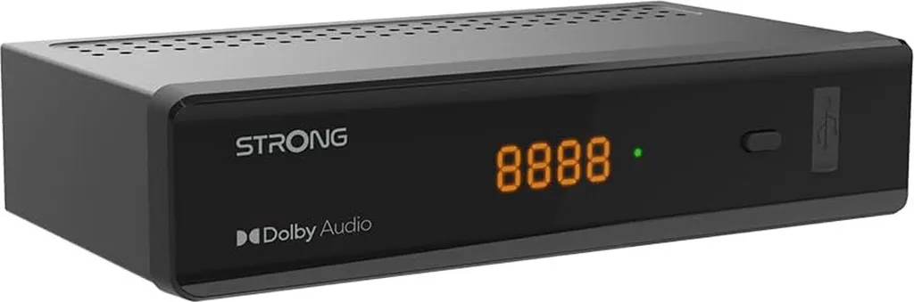 Strong SRT 7040 Décodeur HD Stéréo Noir avec Fonction Multimédia USB