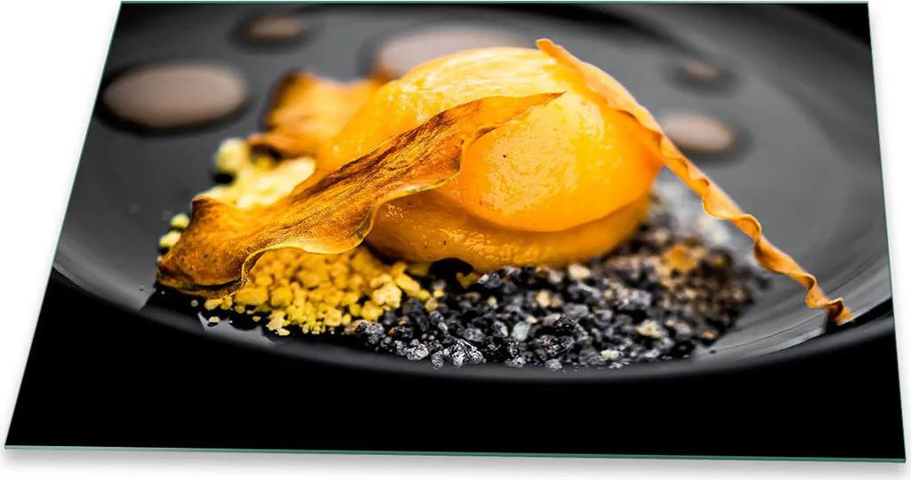 Copertura Vetro 80x52 per Piani Cottura - Design Spezie Giallo Universale