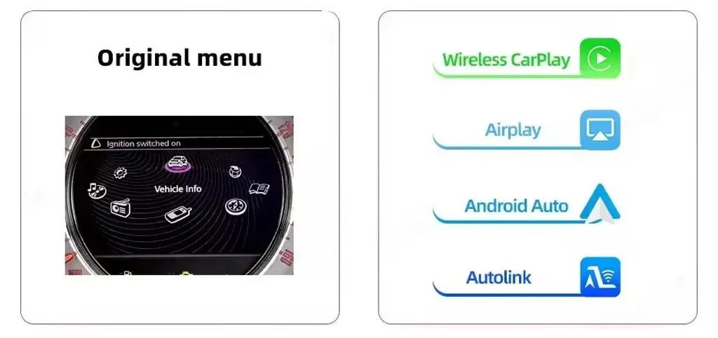 Module CarPlay sans fil CIC : résout les problèmes de GPS obsolète BMW