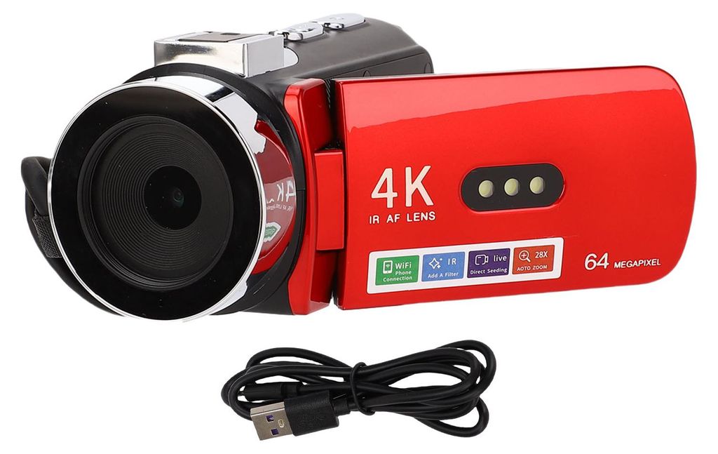 4K videokamera s rozlíšením 64 MP, WiFi a funkciou Obrázok produktu 