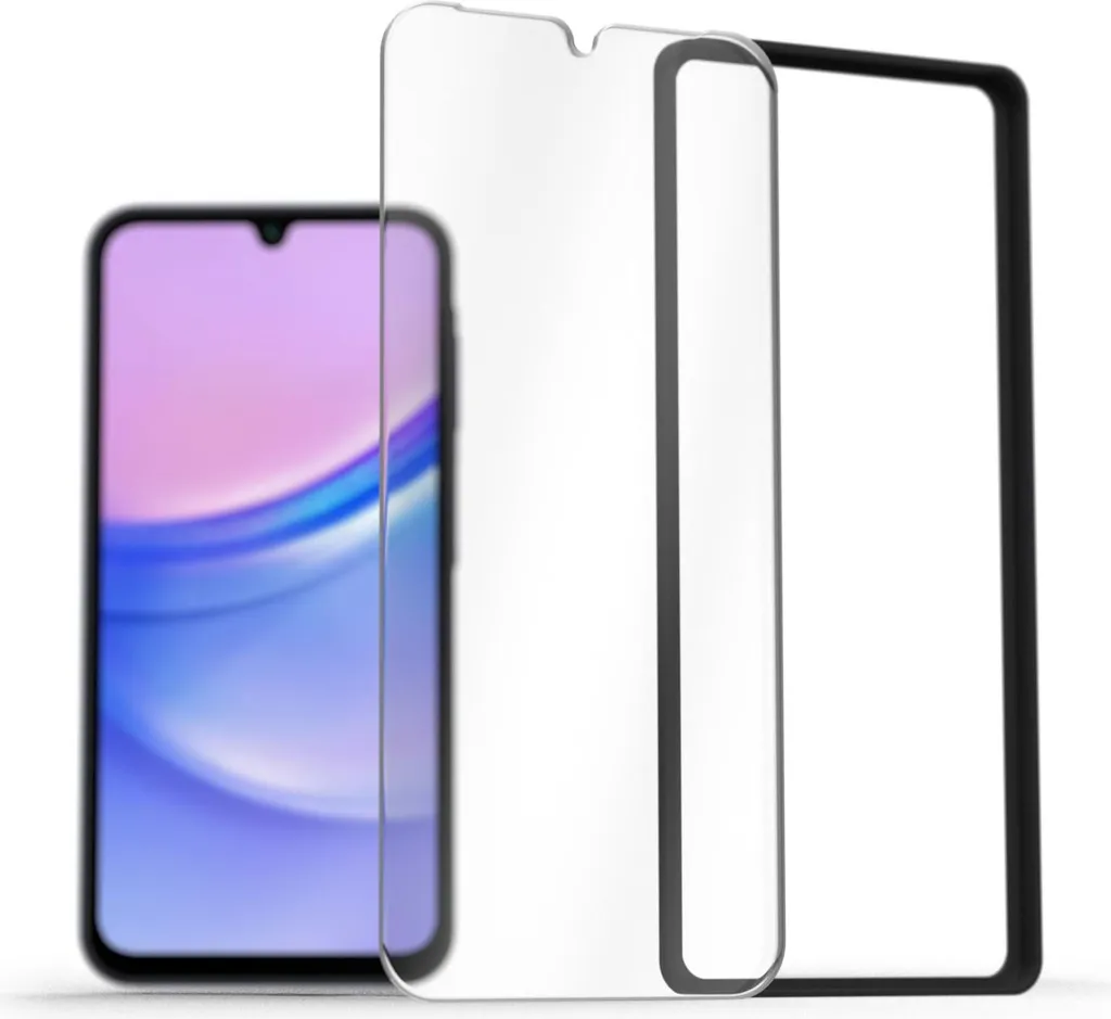 Salva il tuo Samsung A15 con AlzaGuard EasyFit: Vetro 2.5D Anti-Urti