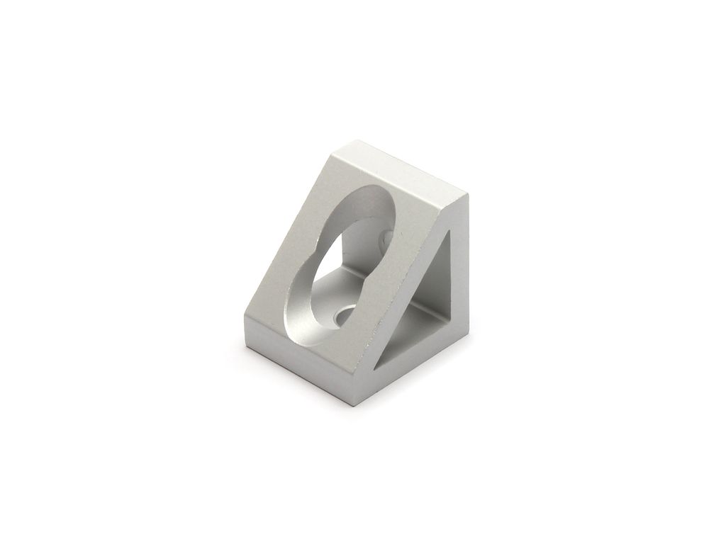 Winkel, 26*30*30, Aluminium, eloxiert, I-Typ Nut 6, B-Typ Nut 8, VPE 10 Stück