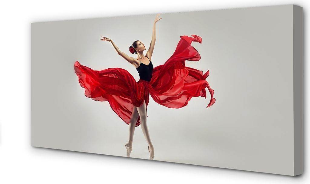 Leinwandbild 120x60 Wandkunst Ballerina Frau