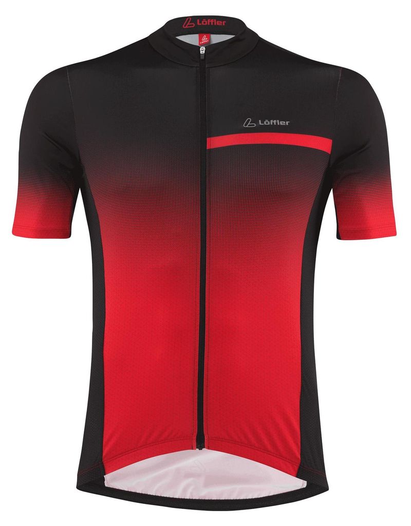 LÖFFLER Bike Herren Jersey Radtrikot FZ Coogan Mid rot 48