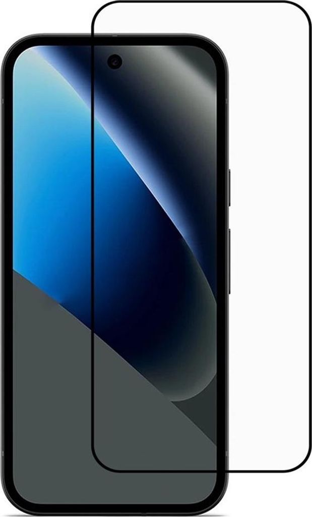 Google Pixel 10a Displayschutz - Coverup Full-Cover 9H Panzerglas - Schwarz