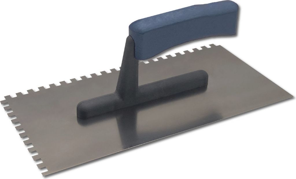 DEWEPRO Zahnkelle 6x6 mm CLASSIC - Edelstahlblatt 270x130mm - rostfrei