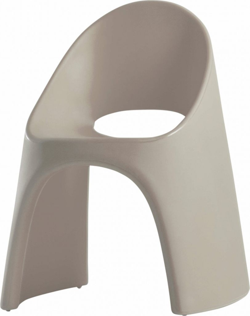 Slide Design Tisch Blos Low - Dove Grey Farbe: Dove Grey
