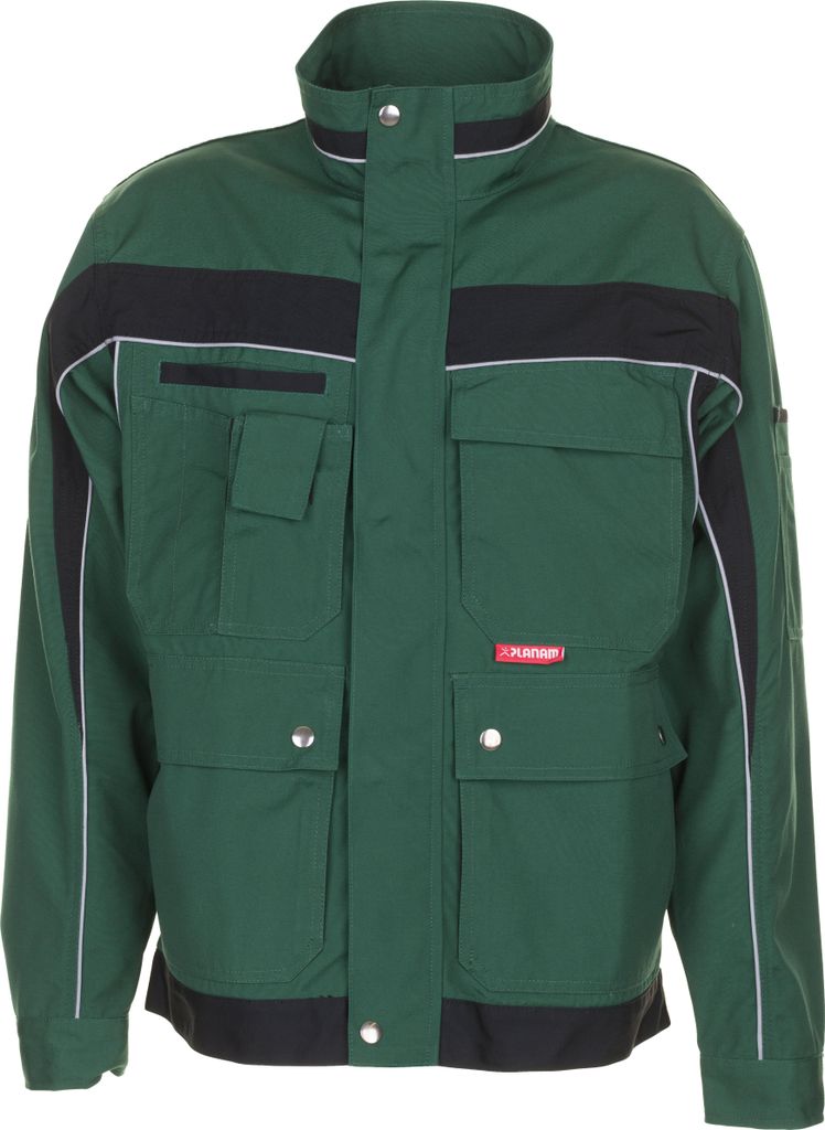 Größe 29 Herren Planam Plaline Bundjacke grün schwarz Modell 2505
