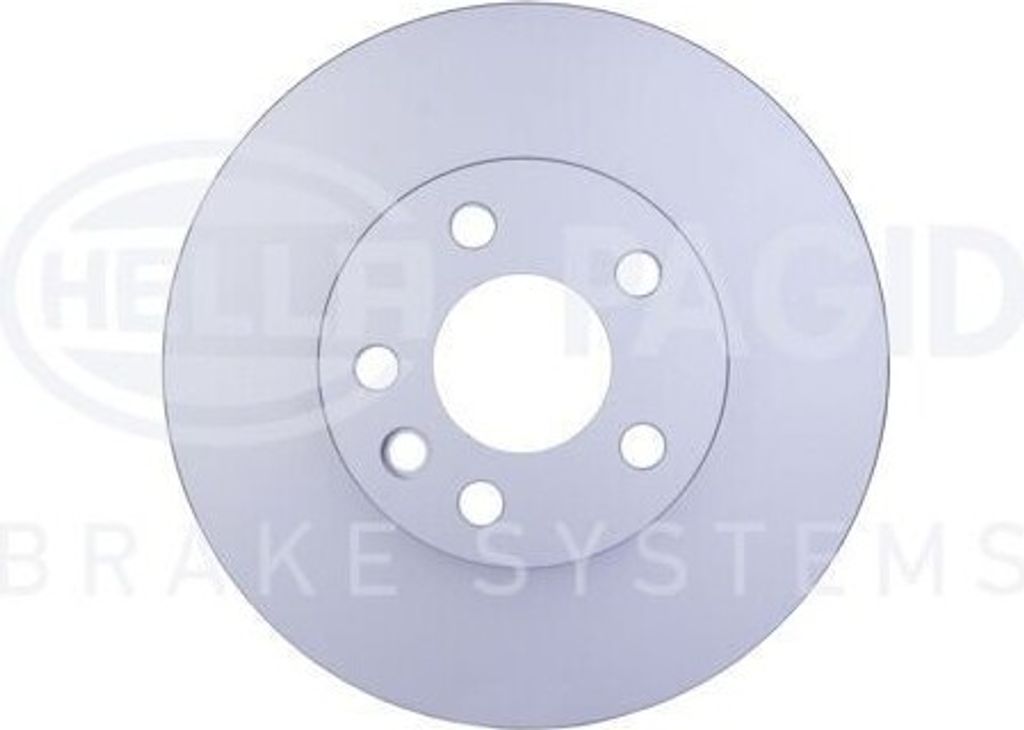HELLA 8DD 355 108-081 - OE 7D0615301 Bremsscheibe für Galaxy (WGR), Alhambra (7V), T4, Sharan (7M)
