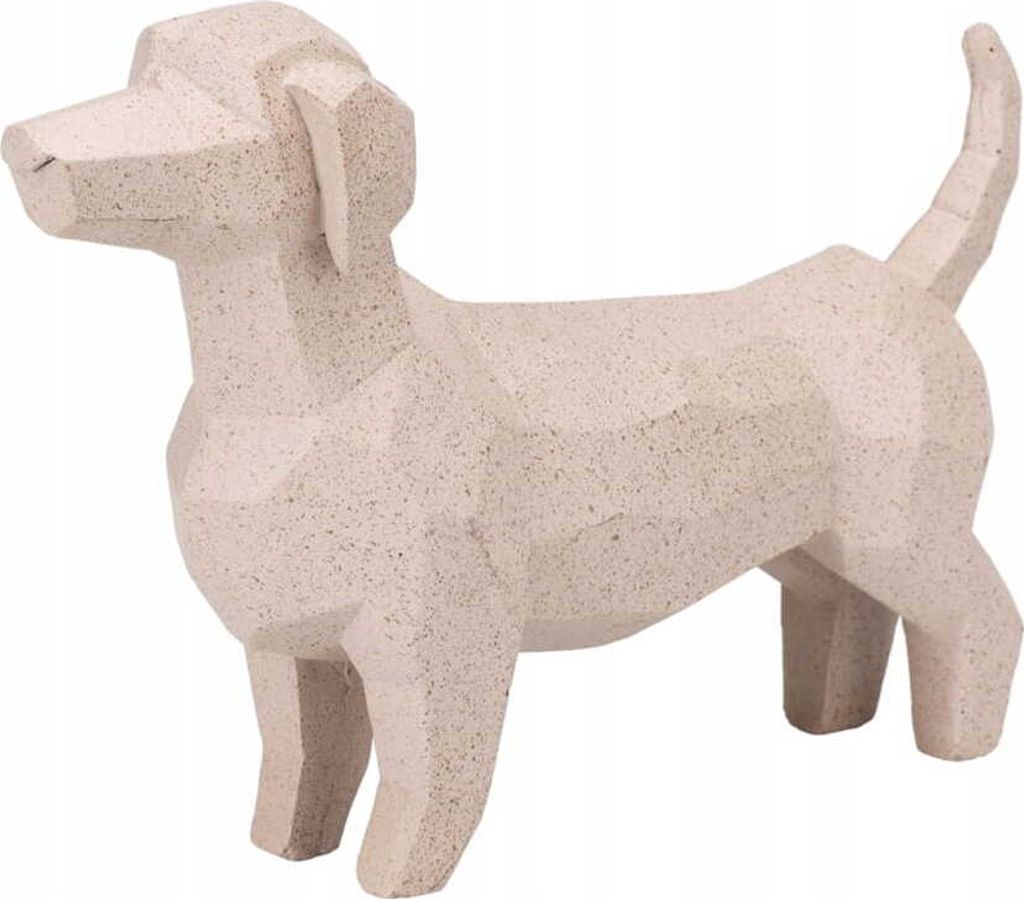 Figurine décorative de chien 14x21cm Design moderne Style Image du produit 
