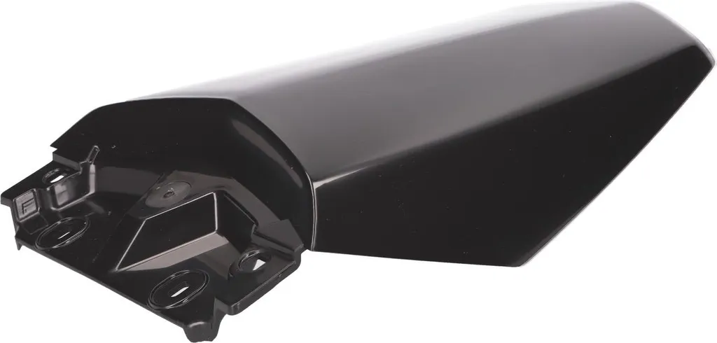 Carénage arrière Derbi noir rigide en plastique injecté brut