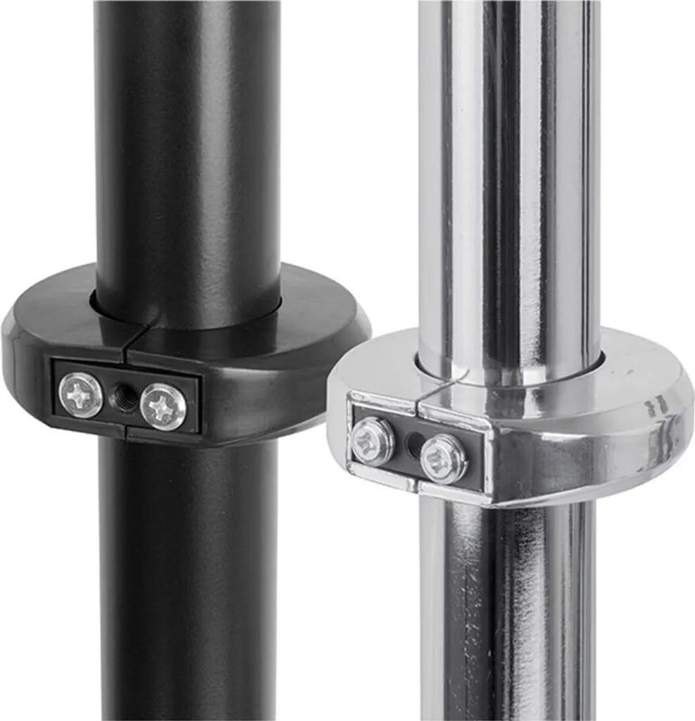 Collier de Serrage 50mm en Deux Parties pour Montage Accessoire Vidéo Noir