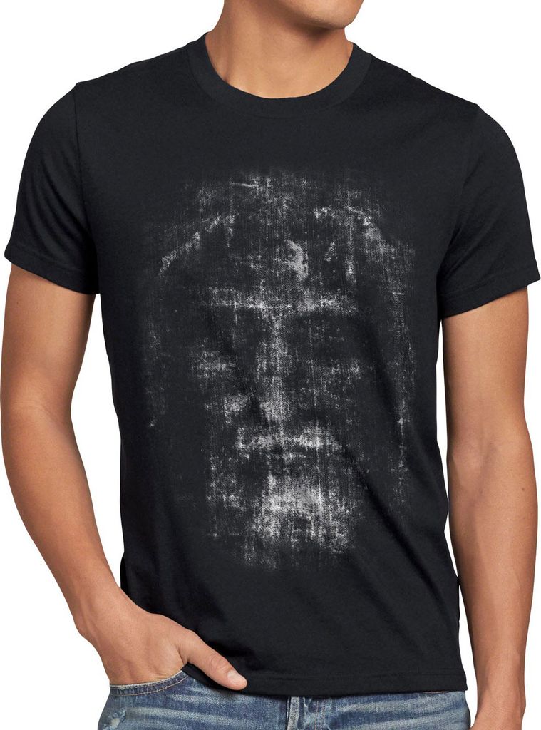 style3 Turiner Grabtuch T-Shirt Herren sohn gottes, Größe:4XL