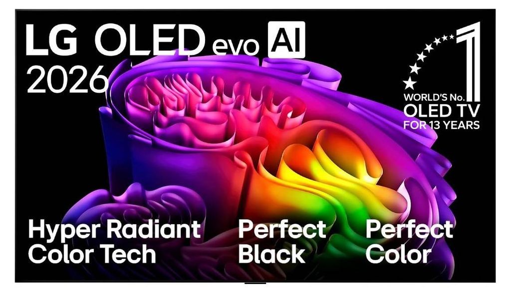 TV LG evo AI G6 (2026) 55" OLED UHD 4K - OLED55G66LS Produktbild 
