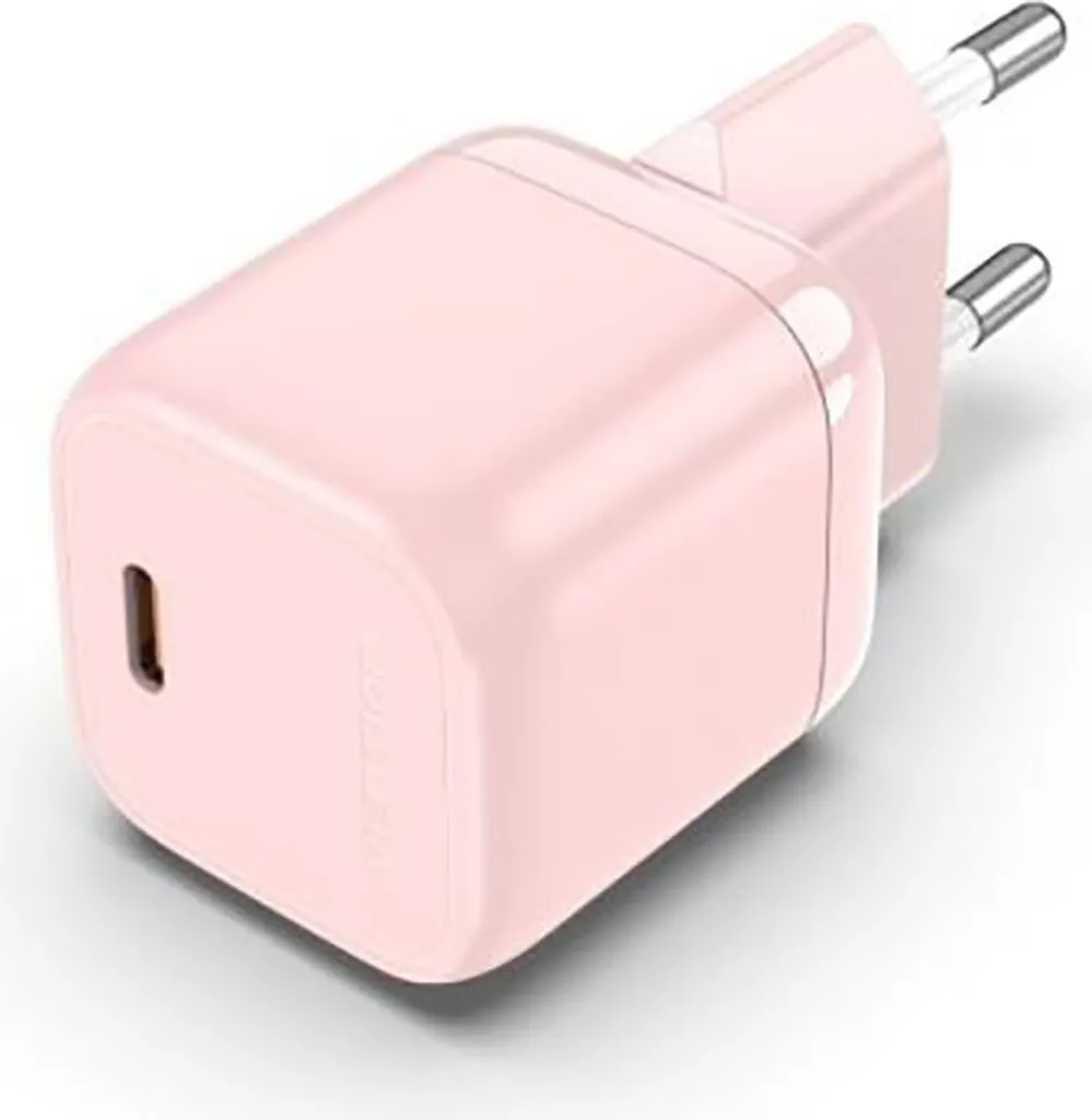 Vention FAKP0-EU Caricatore USB-C 30W GaN - Ricarica Rapida iPhone e Samsung