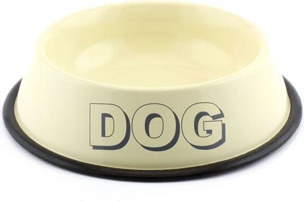 Edler Futter- bzw. Wassernapf für Hunde "DOG"