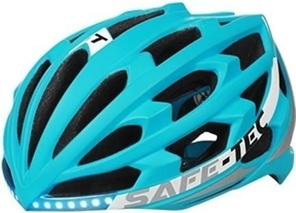 Casque connecté intelligent SAFE-TEC TYR 2 Turquoise taille XL