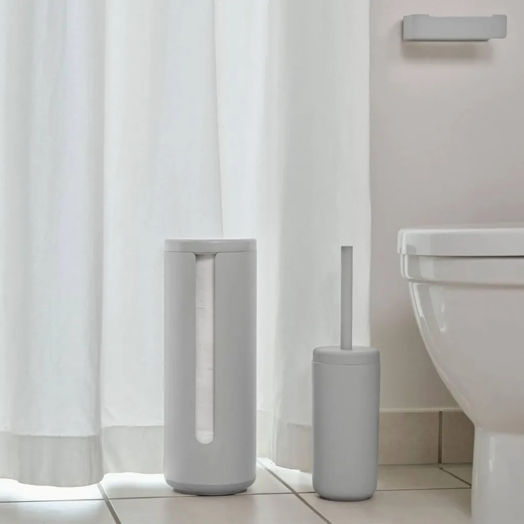 Zone Denmark UME Réserve de Papier Toilette Soft Grey Design Moderne